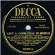 Josh White With Edmond Hall And His Orchestra - Left A Good Deal In Mobile / Did You Ever Love A Woman