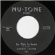 Lonnie Lester - So This Is Love